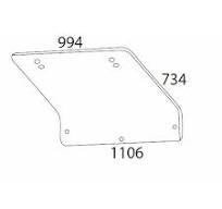 5124413 Geam spate Fiat (Curbat)