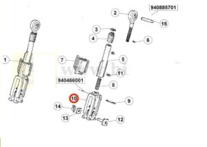 7700043324 Furca Tirant CLAAS OE