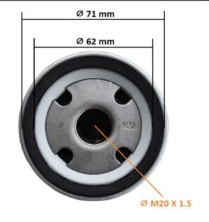 Filtru ulei K3B