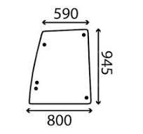 Geam Usa Stanga Sus 85801626 , 47876495 ,