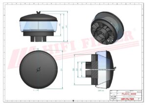 Prefiltru 95mm
