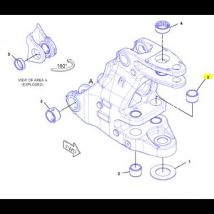 * Bucsa cadru rotire Caterpillar ( 50x64x43mm )