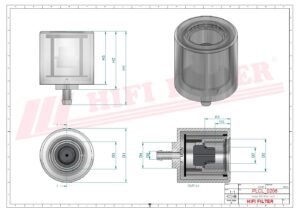 Filtru Combustibil SN40756  , 4165884 CATERPILLAR