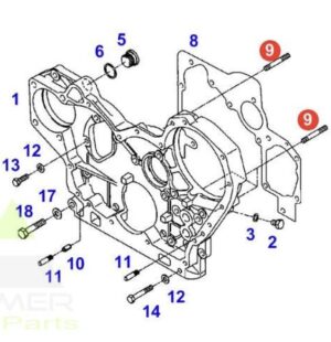 F524200210420 Surub 8x40mm
