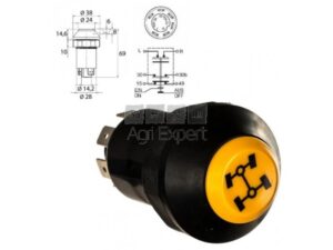 Buton Cuplare 4x4 0075945020, 0.007.5945.0/20, 000759450, 0.007.5945.0, 00075945010, 0.007.5945.0/10, 04406028, 7700011524, 7700020880, G117901021030, G117.901.021.030,