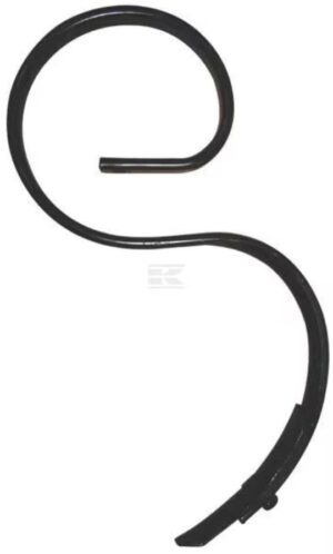 CP5012 Dinte arc cultivator cu brăzdar 32x12mm