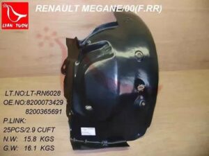 1908201 8200073429 8200365691 CARENAJ ROATA SPATE RENAULT MEGANE 02-06