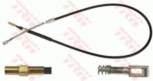 * 10.7383 CABLU FRANA DE MANA SPATE STANGA/DREAPTA VW  LT 40-55 I caroserie (291-512) LT 40-55 I platou / sasiu (293-909)  293609701C 293609701E